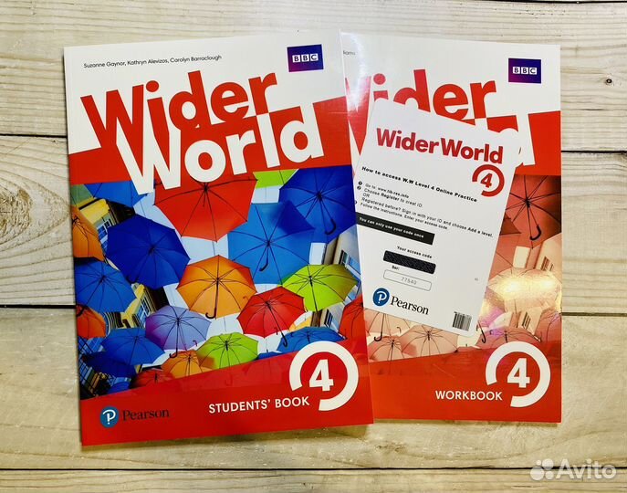 Wider World 4 уч+рт+код доступа