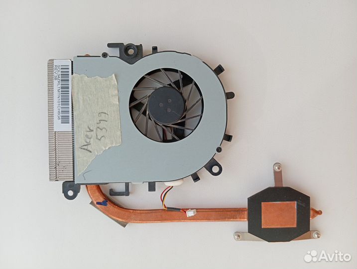 Системы охлаждения для ноутбуков с разбора