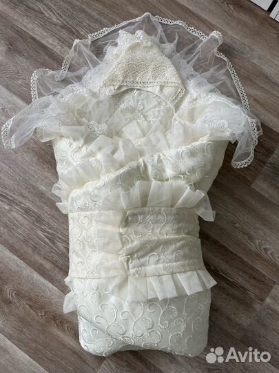 Зимний конверт на выписку