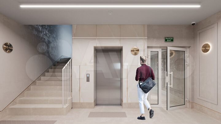 1-к. квартира, 39,1 м², 4/8 эт.