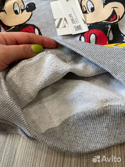 Детский костюм zara Mickey gray