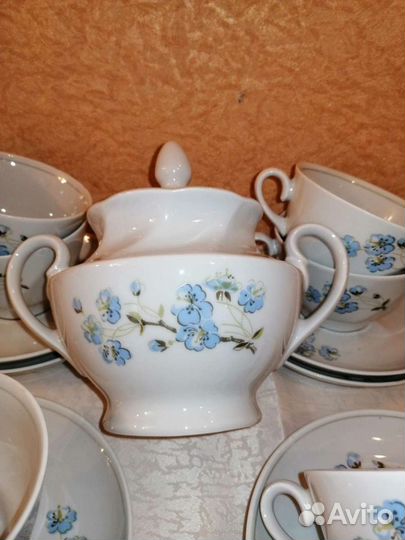 Чайный сервиз Рижский RPR 50-70годы