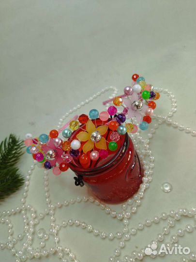 Ободок разноцветный