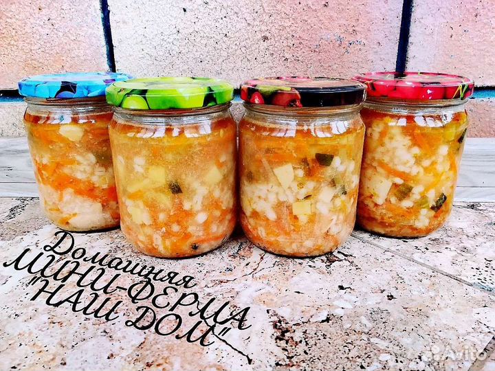 Домашний Рассольник с мясом молодого кролика