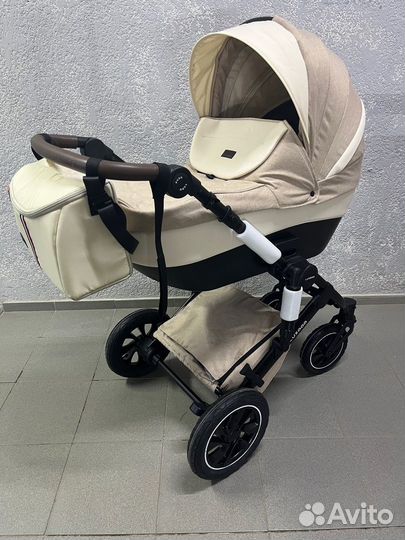 Коляска 2в1 Luxmom 808 бежевый