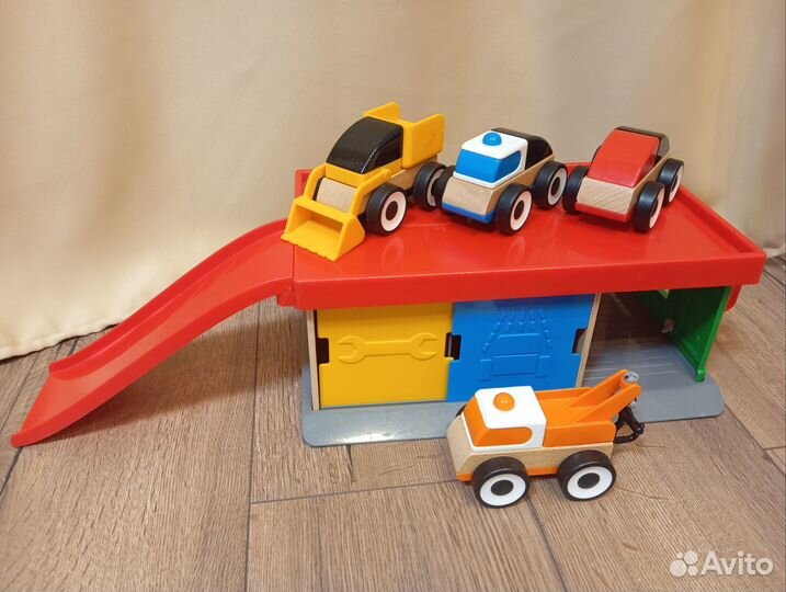 Гараж парковка машинки IKEA