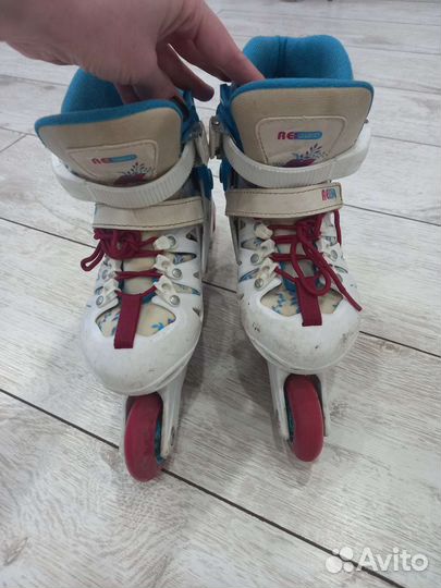 Роликовые коньки детские раздвижные