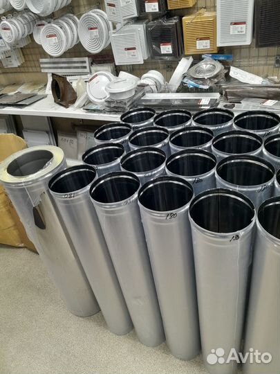 Труба для дымохода 150/ сэндвич труба, отводы