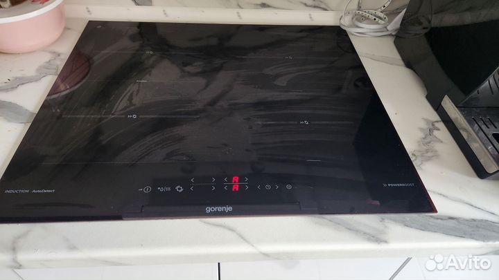 Индукционная панель 4 конфорки gorenje it645bcsc