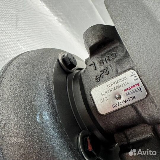 Турбокомпрессор левый камаз 12749700003 Евро 3 (Sc