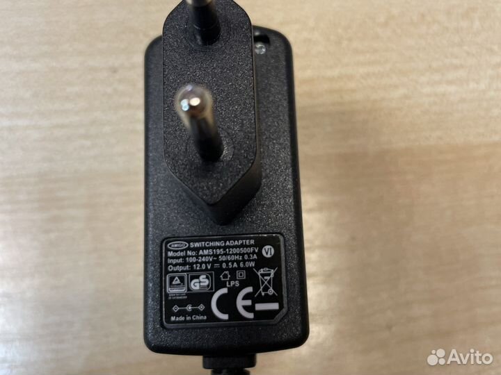 Блок питания 12v 0,5A