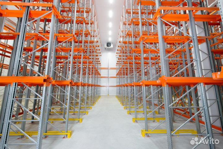 Монтаж складских стеллажей