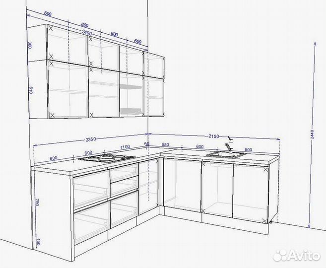 Кухни на заказ