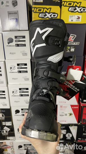 Мотоботы мотокросс alpinestars tech3 размер 43