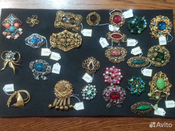 Брошки Чехословакия, СССР, США