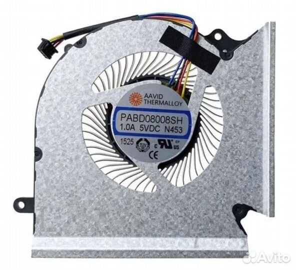 Кулер Pabd08008SH-N453 для MSI GE66 GP66 (CPU)