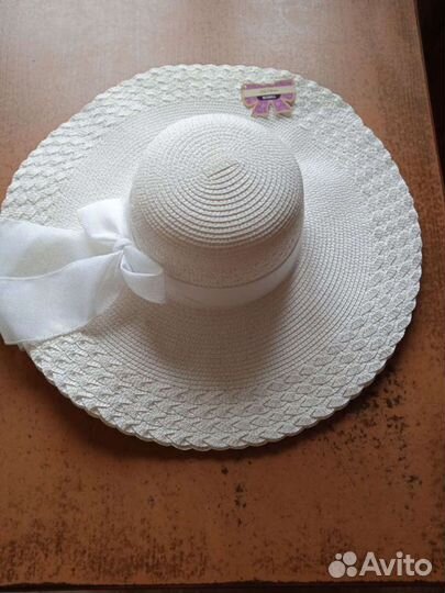 Шляпа женская летняя, 57 размер, торг