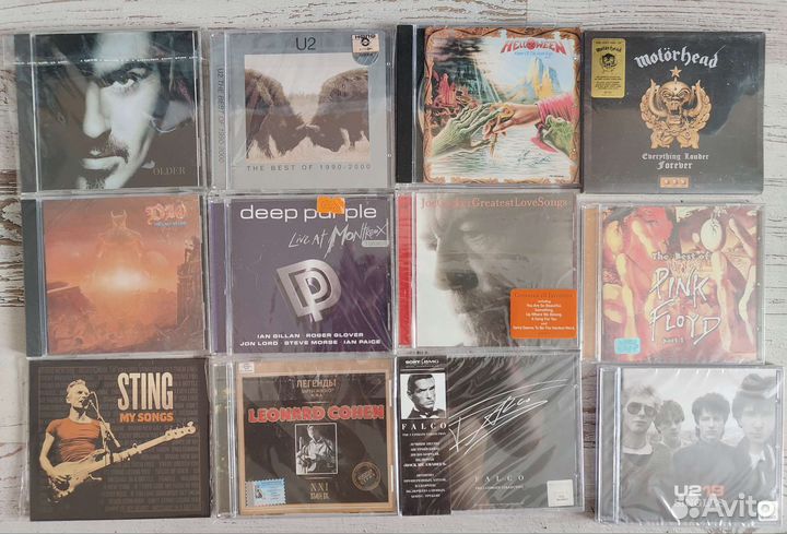 Cd диски фирменные, новые