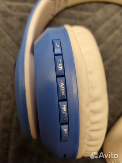 Наушники беспроводные с ушками кота