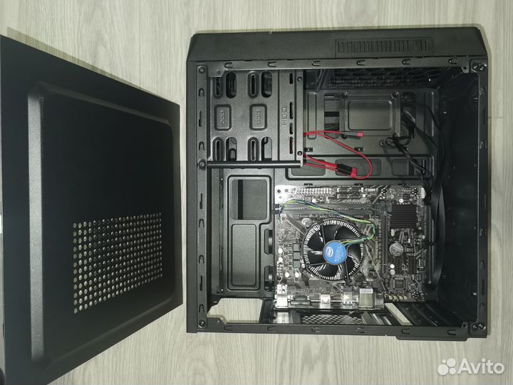 Материка процессор кулер и системный блок