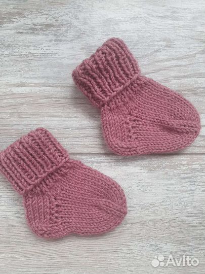 Носки вязаные детские