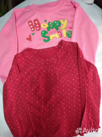 Вещи на девочку пакетом 1,5- 3 года
