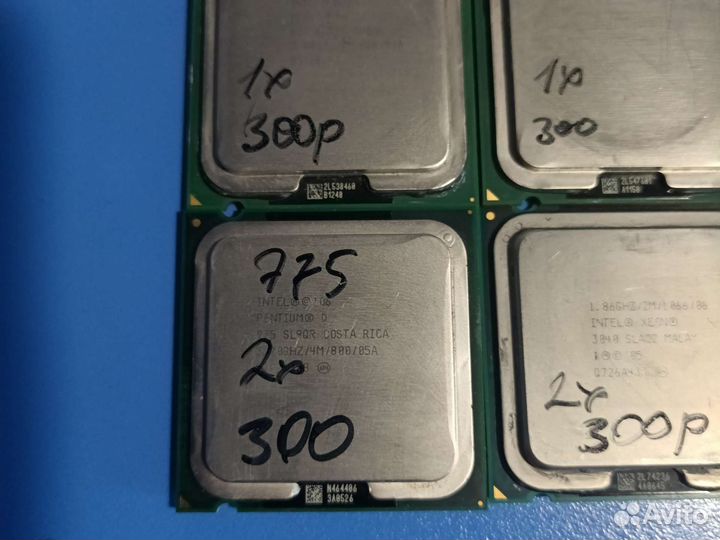 Процессоры 775