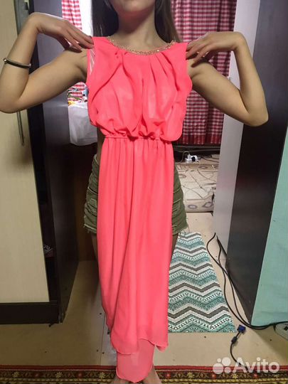 Платье для девочки на выпускной 140