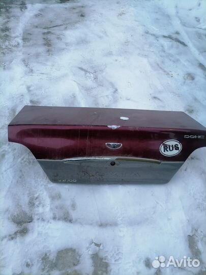 Задняя крышка багажника daewoo nexia