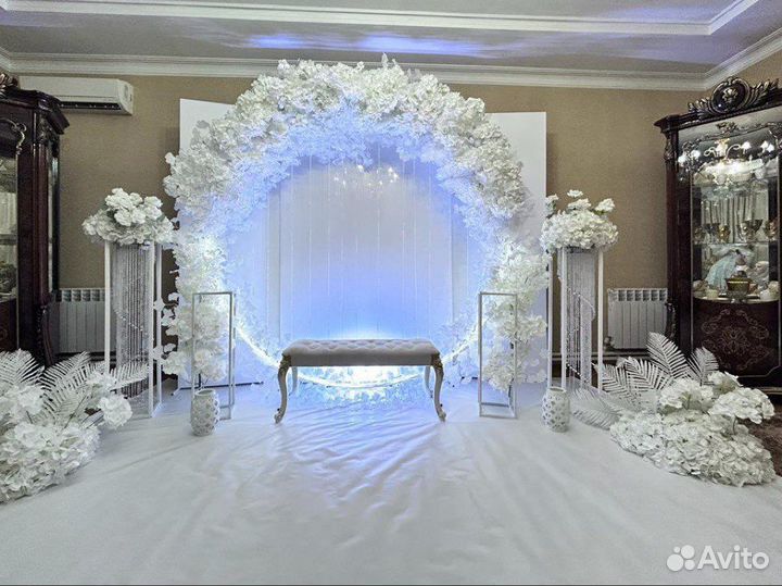 Фотозона, арки