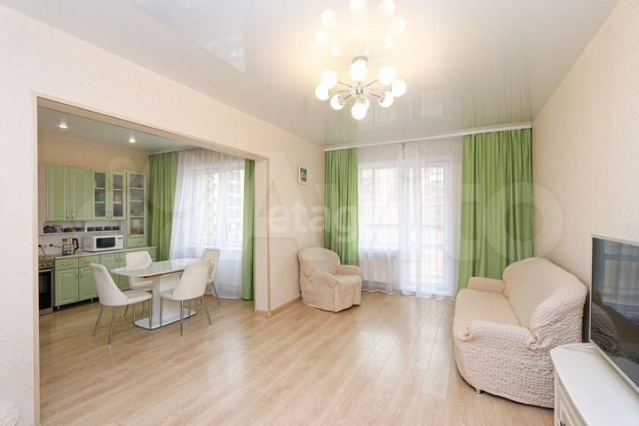 2-к. квартира, 76,7 м², 10/16 эт.