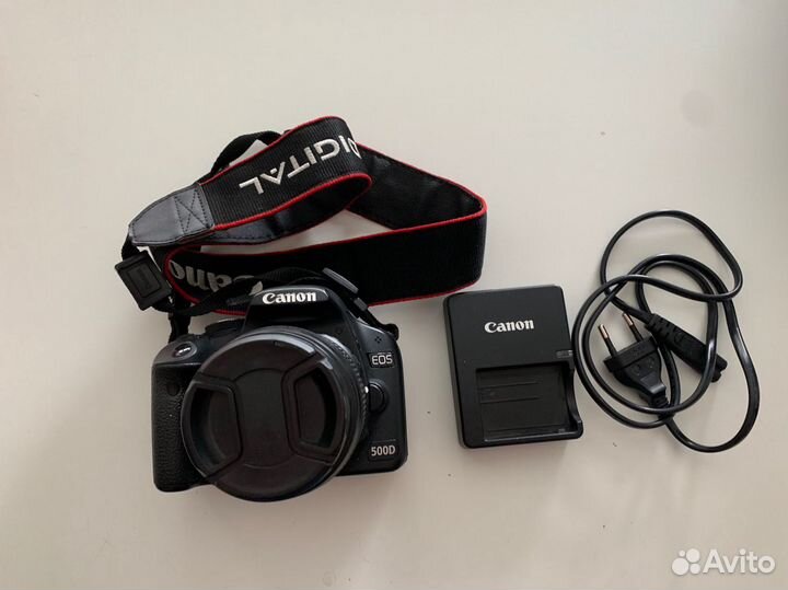 Зеркальный фотоаппарат canon 500d