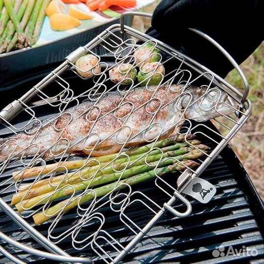Сетка для жарки рыбы и овощей, малая