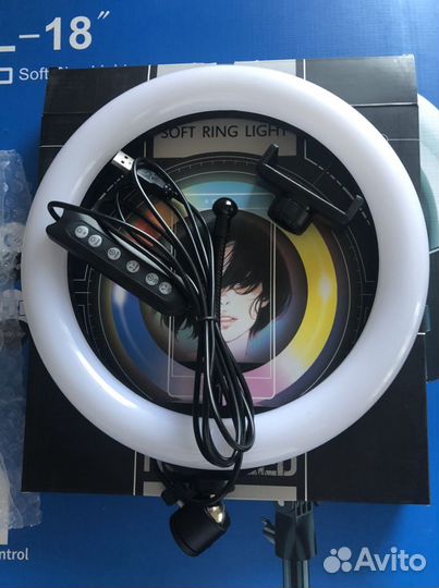 Кольцевая лампа 26см