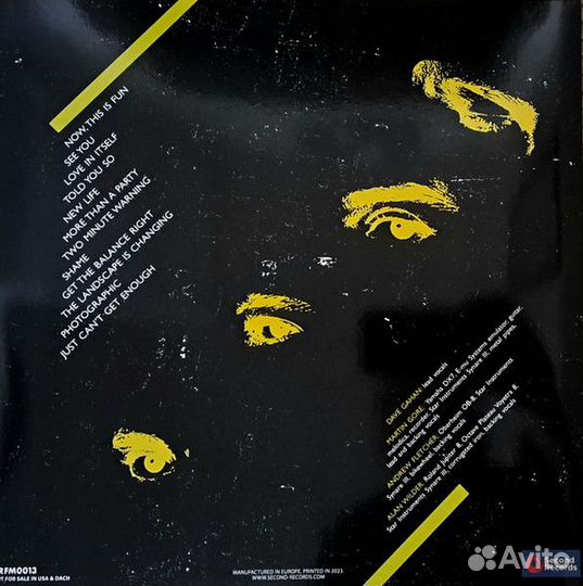 Виниловая пластинка Depeche Mode - Live AT hammersmith odeon, london 1983 (Grey Marble Vinyl LP)