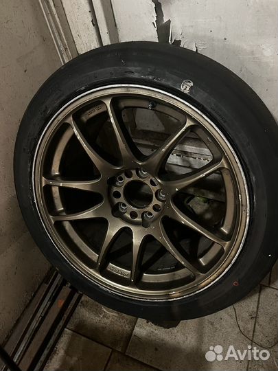 Диски R17 5x114 3 Work Cr Kai 8J 9J Разноширокие