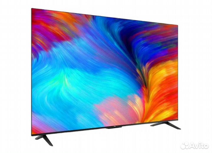 50 Телевизор TCL 50P637 2022 HDR, LED, черный