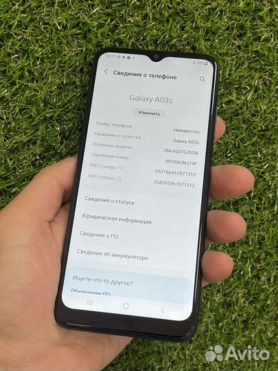 Samsung Galaxy A03s, 3/32 ГБ