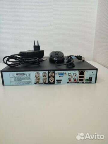 Регистратор для видеонаблюдения 4 канала с онлайн