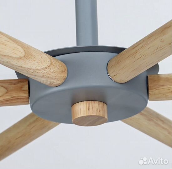 Светильник потолочный люстра сканди 3 плафона