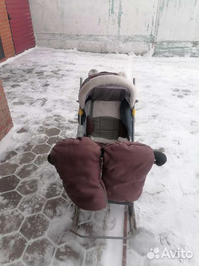 Санки коляска