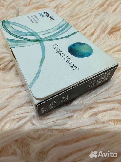 Линзы контактные clarity elite