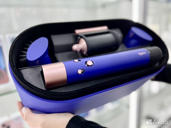 Стайлер Dyson Airwrap Complete Long HS05 Vinca Blu