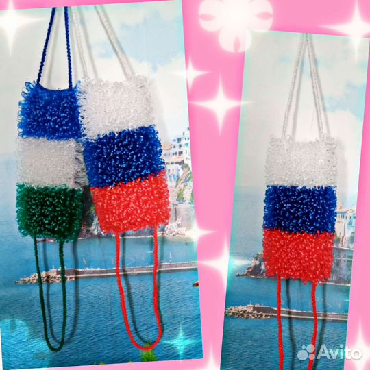 Мочалка ручной работы