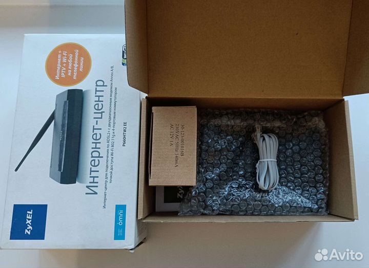 Wi-Fi роутер Zyxel p660htw2 EE