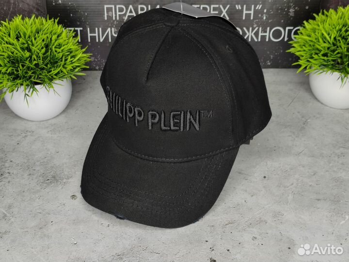 Кепка Philipp Plein черная