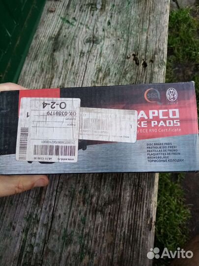 Тормозные колодки на subaru