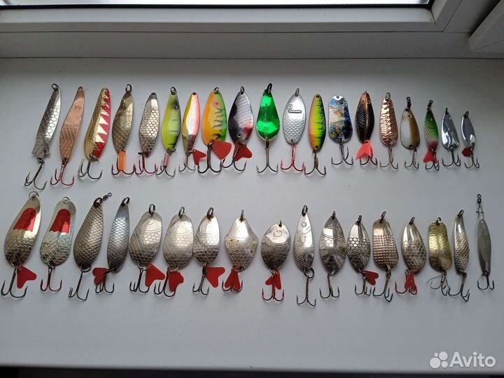 Блёсны СССР и приманки