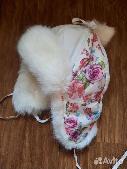 Шапка для девочки, зима, осень