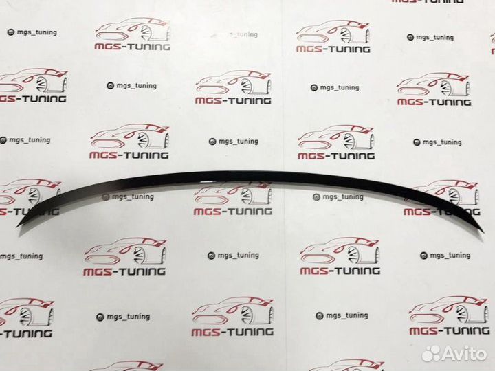 Спойлер BMW 3 series g20 Черный M-Perfomance